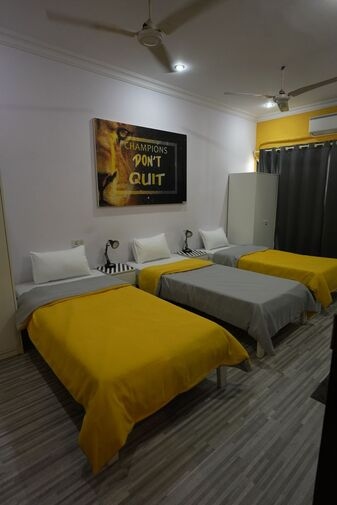 A secure and well-managed girls' hostel near Air University Islamabad, offering a peaceful environment for female students.
